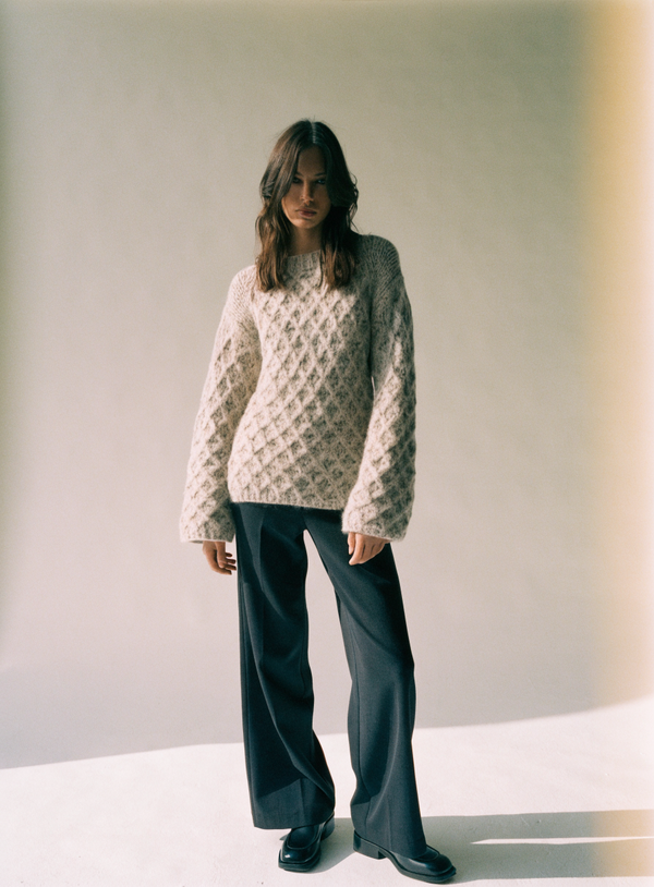Damen Strickpullover – Lusoras