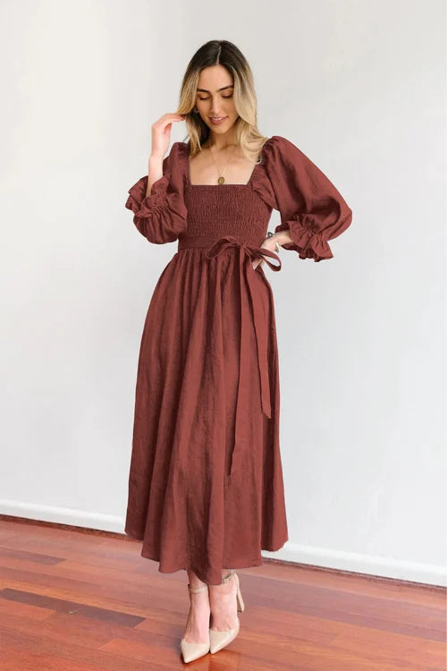 Zoey - Stylisches Laternenkleid