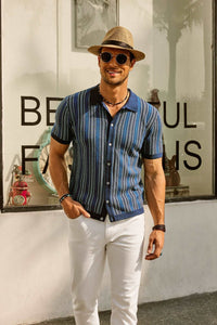 Liam - Gestreiftes Vintage-Hemd