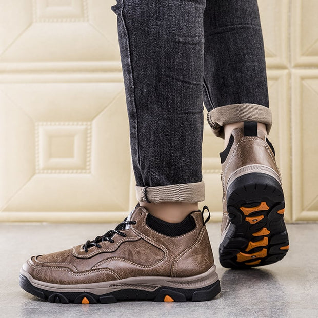 Herren-Winterpantoffeln mit flauschigem Futter - Darel