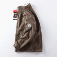 Warme Herrenjacke mit Fleece-Effekt - Eirik