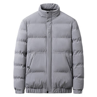 Wattierte Herrenjacke mit Stehkragen - Brevon