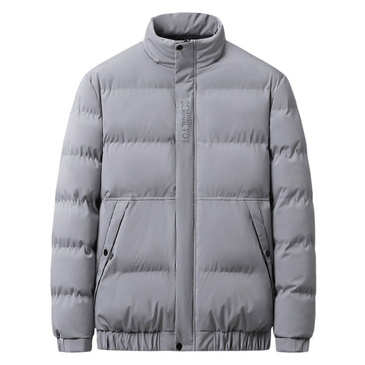 Wattierte Herrenjacke mit Stehkragen - Brevon