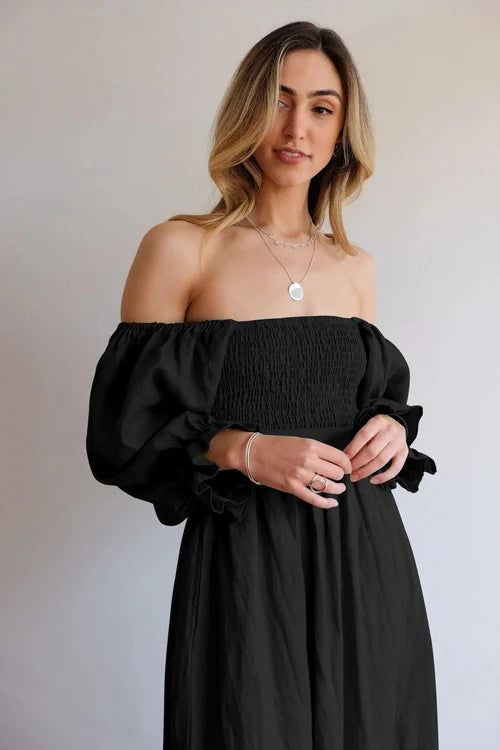 Zoey - Stylisches Laternenkleid