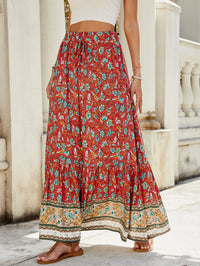 Damenrock mit hoher Taille und sommerlichem Schlitz - Liora