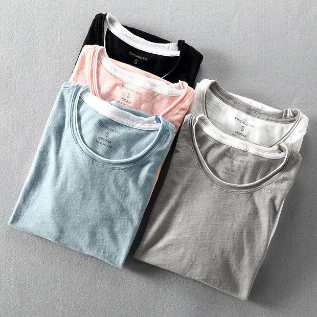 Leichtes weiches T-Shirt für Herren – Sommer
