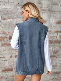 Strickjacke im Used-Look in leichter Ausführung mit lockerer Passform