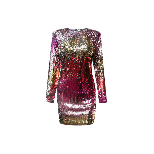 Kleid mit Paillettenstruktur für Frauen - Jena