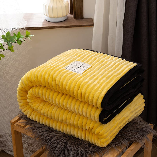 Winterdecke mit Samteffekt