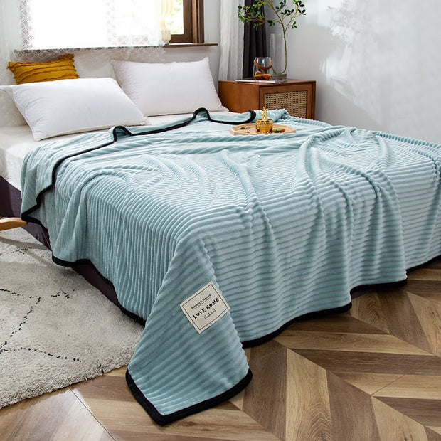 Winterdecke mit Samteffekt