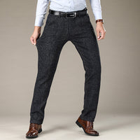 Schmale Freizeithose aus Stretch - Thomas