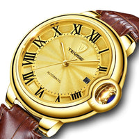 Elegante Herrenuhr mit römischen Ziffern