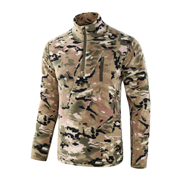 Herren-Trainingssweatshirt aus Thermofleece - Kravem