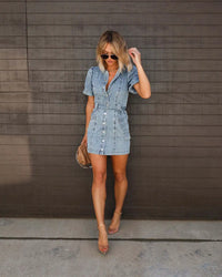 Paige - Trendiges Denim-Kleid für Frauen