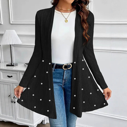 Damen Strickjacke mit dekorativen Details - Neralis