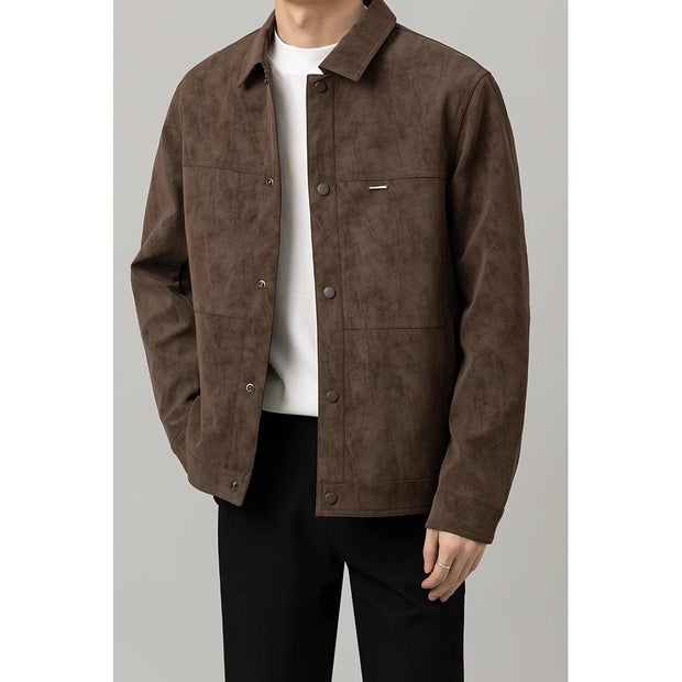 Herrenjacke in Wildlederoptik - Veyran