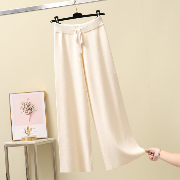 Weite Damenstrickhose - Rut