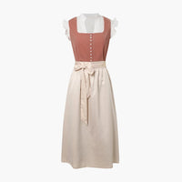 Midi Dirndlkleid mit Schürze für Damen - Remy