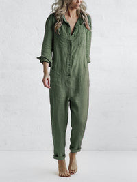 Langärmeliger Jumpsuit