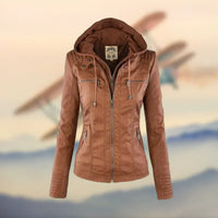 Handgefertigte Lederjacke aus italienischem Leder