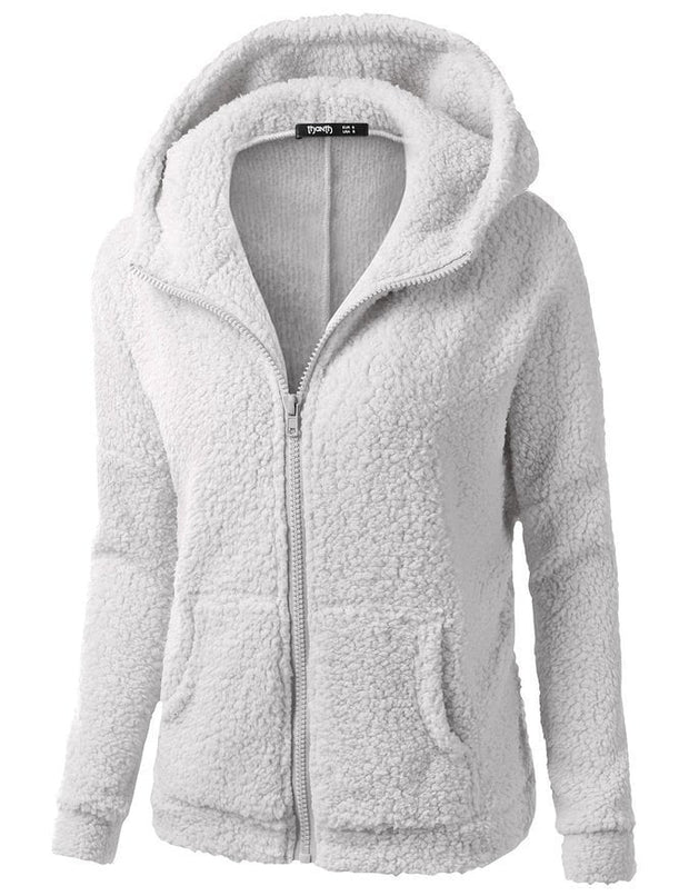 Fleecejacke mit Kapuze - Rachel