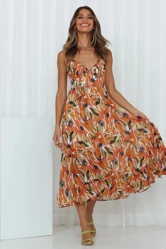Elke - Buntes Kleid