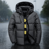 Gesteppte Kapuzenjacke mit urbanem Design - Narel