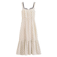 Danys - Wickelkleid mit Punkten im Retro-Look