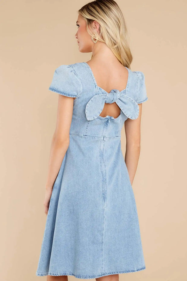 Inés - Denim-Kleid