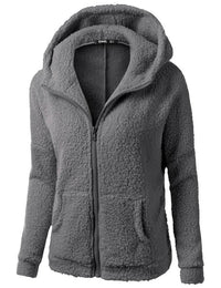 Fleecejacke mit Kapuze - Rachel