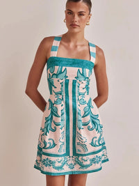 Samira - Bedrucktes Sommerkleid für Frauen