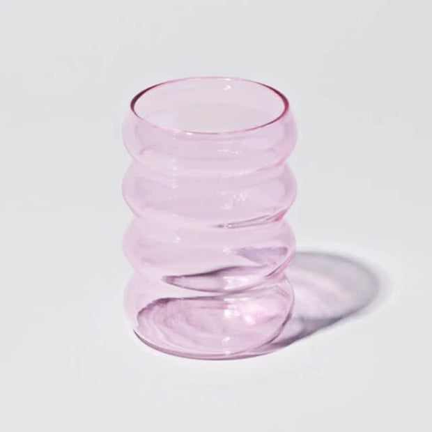Bunte Bubble-Glasbecher