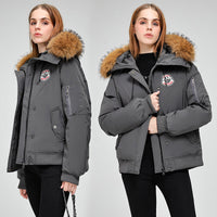 Kurze gesteppte Damen-Winterjacke - Lysanne