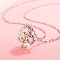 Damenschmuck Halskette symbolisches Herz