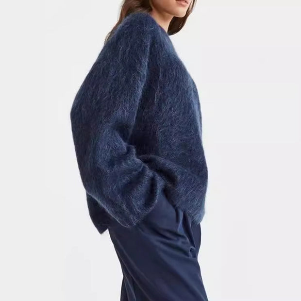 Weicher Damen-Strickpullover - Émeline