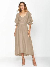 Zoey - Stylisches Laternenkleid