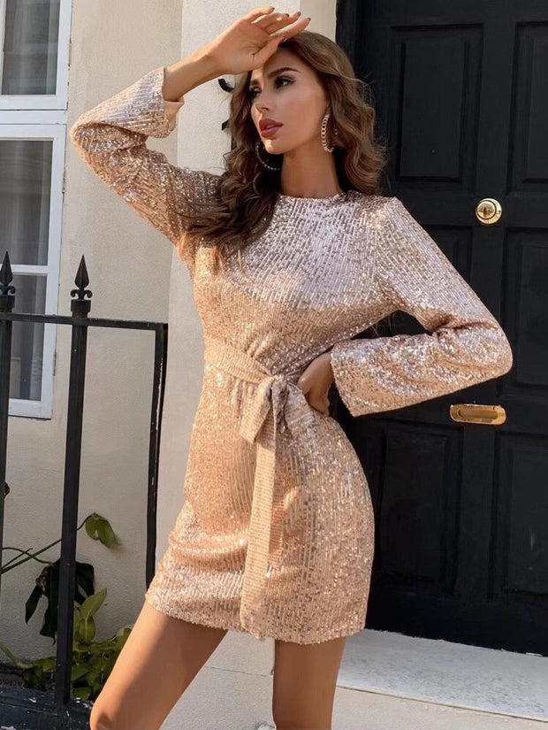 Paillettenkleid für Frauen - Saelina