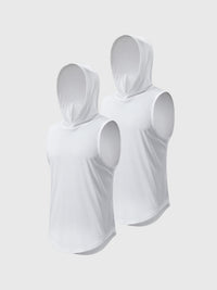 Ärmelloses T-shirt mit Kapuze