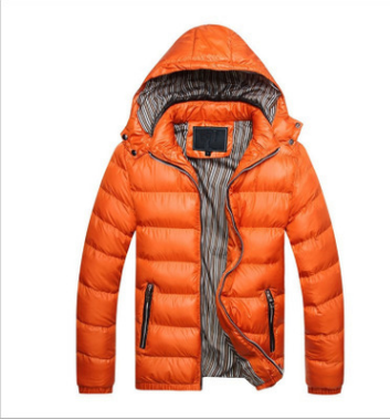 Herren-Steppjacke mit glänzender Oberfläche - Maden
