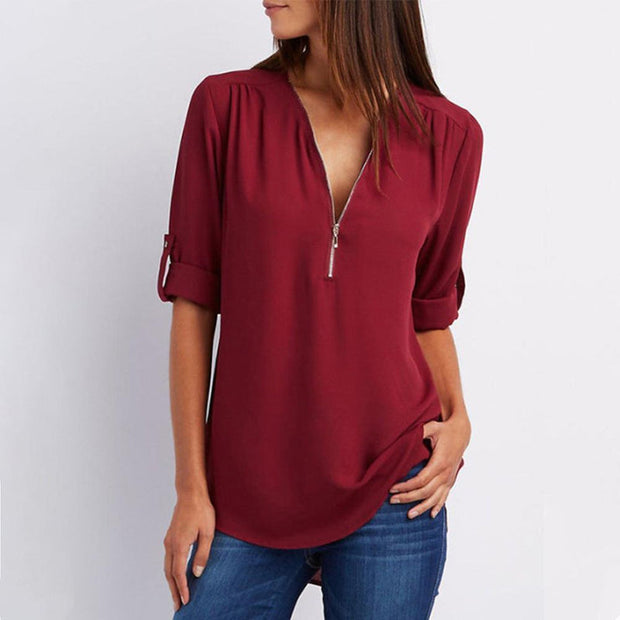 Evelin - Pullover mit Zugband