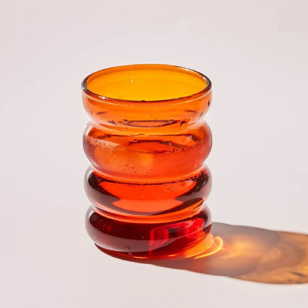 Bunte Bubble-Glasbecher