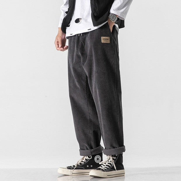Herrenhose mit weichem Kord-Effekt - Edrion