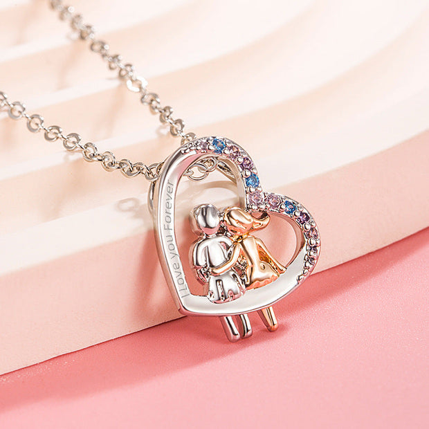 Damenschmuck Halskette symbolisches Herz