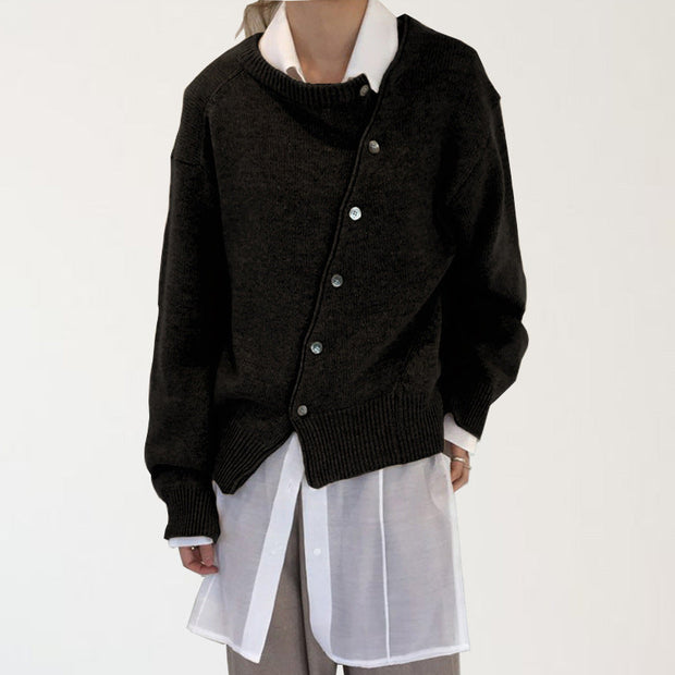 Damen Strickjacke mit Rundhalsausschnitt - Arlena