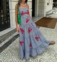 Marina Kariertes Kleid