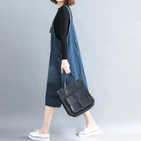 Jeans-Latzkleid mit lockerer Passform - Vici