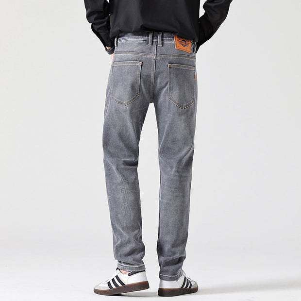 Gerade Jeans mit grauem Finish - Torleif