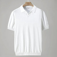 Anthon - Gestricktes Poloshirt