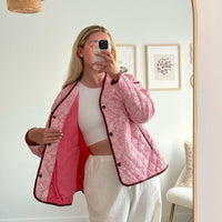 Bella Leichte Jacke mit Blumenmuster