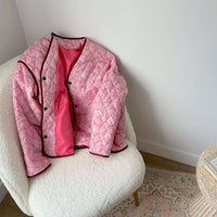 Bella Leichte Jacke mit Blumenmuster